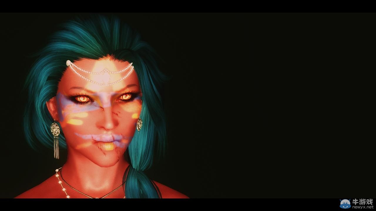 《上古卷軸5：天際》女體MOD截圖：騷首弄姿魅力大