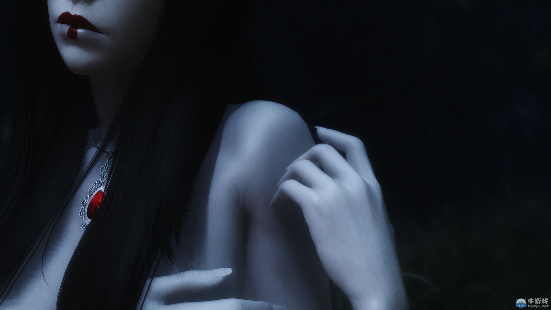 《上古卷軸5：天際》女體MOD截圖：騷首弄姿魅力大