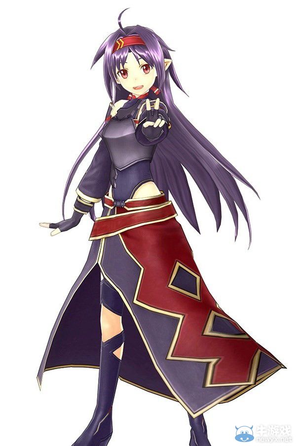 《刀劍神域：失落之歌》絕劍優紀亮相：黑絲美腿欲露還羞