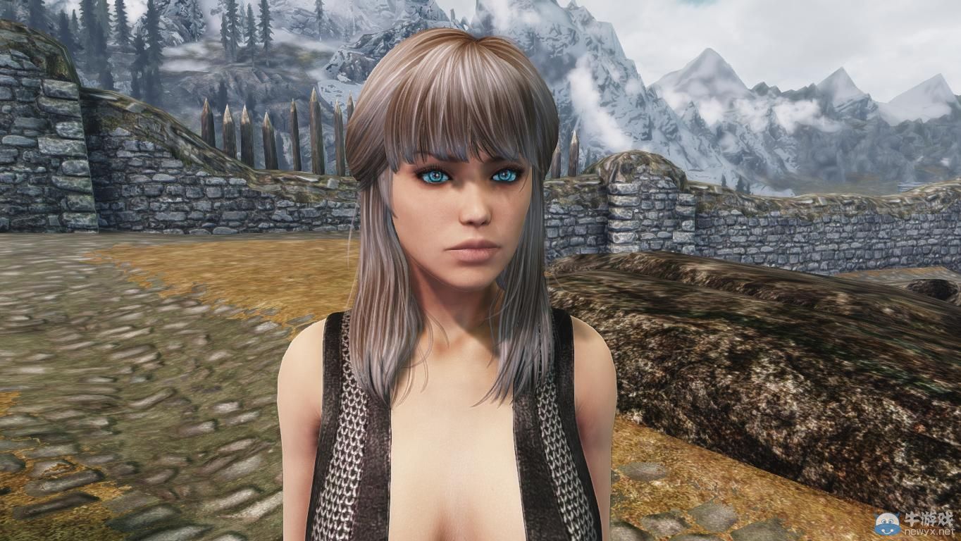 《上古卷軸5：天際》女體MOD截圖：騷首弄姿魅力大