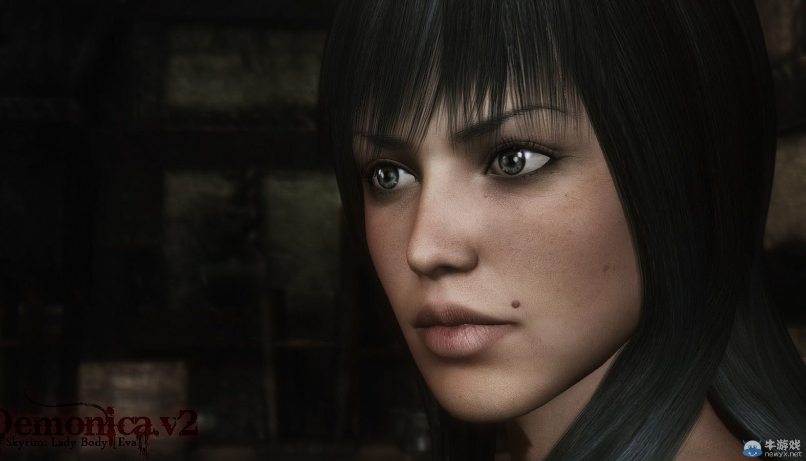 《上古卷軸5：天際》女體MOD截圖：騷首弄姿魅力大