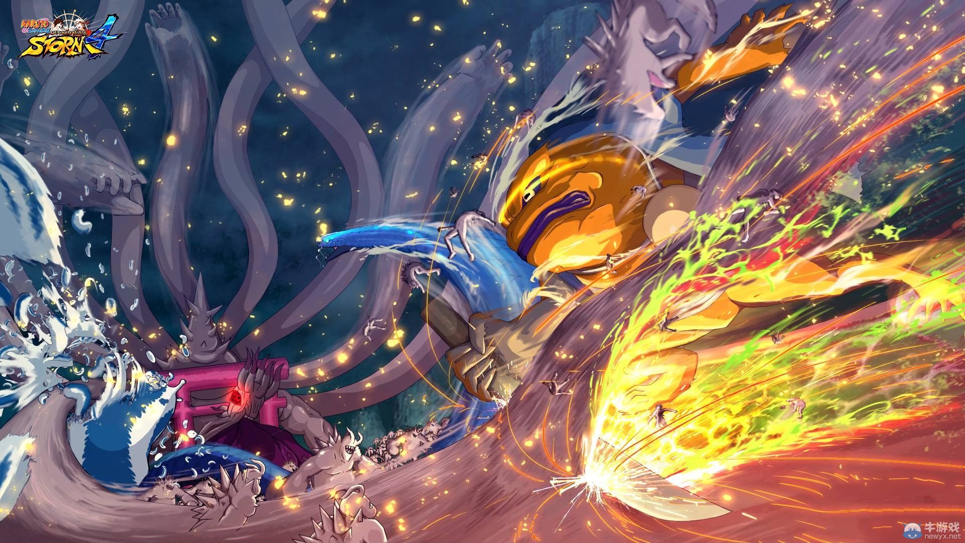 《火影忍者疾風(fēng)傳：究極忍者風(fēng)暴4》最新截圖：集結(jié)決戰(zhàn)妖獸十尾