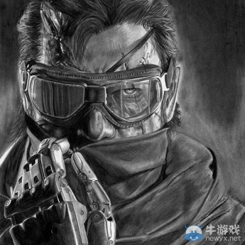 《合金裝備》精致同人畫作 蛇叔變身萌萌戰斗喵