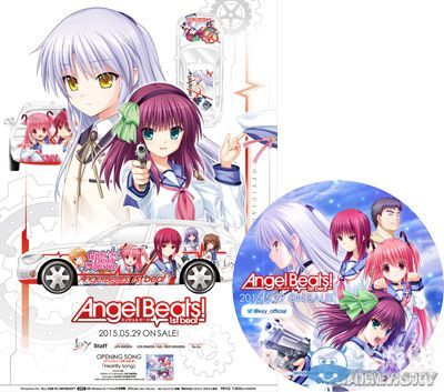 《Angel Beats》痛車(chē)首曝 大尺度特典與海報(bào)公布