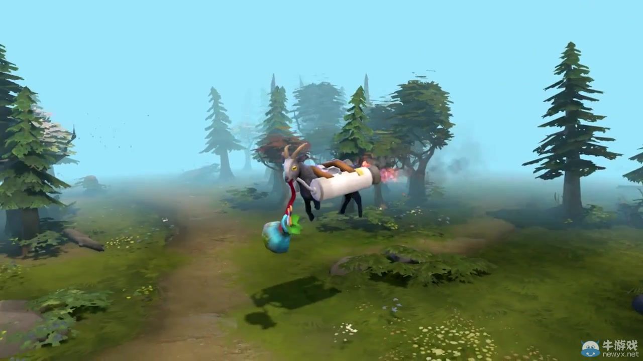 要不要這么逗 《DOTA 2》“模擬山羊”信使演示視頻