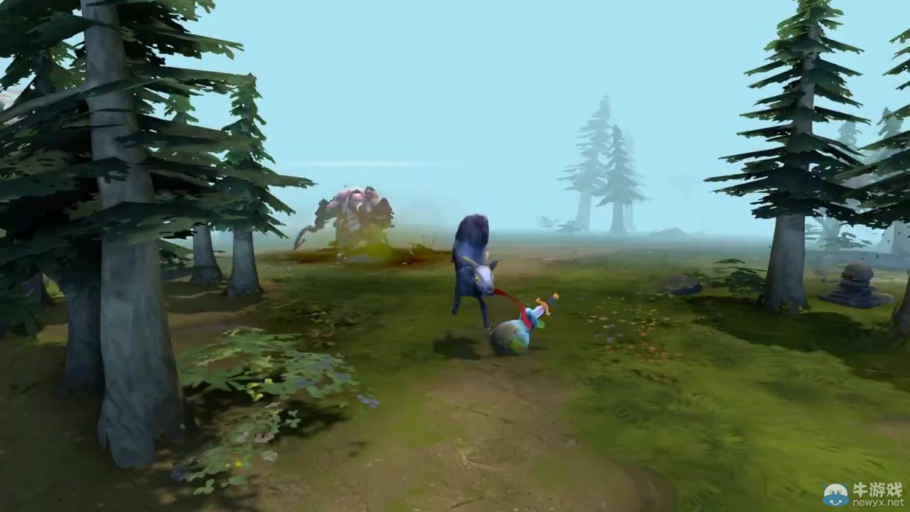 要不要這么逗 《DOTA 2》“模擬山羊”信使演示視頻