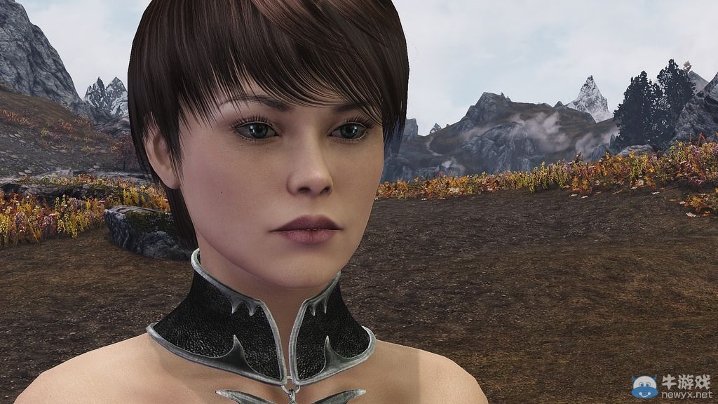 《上古卷軸5：天際》女體MOD新圖：妝容精致動人！