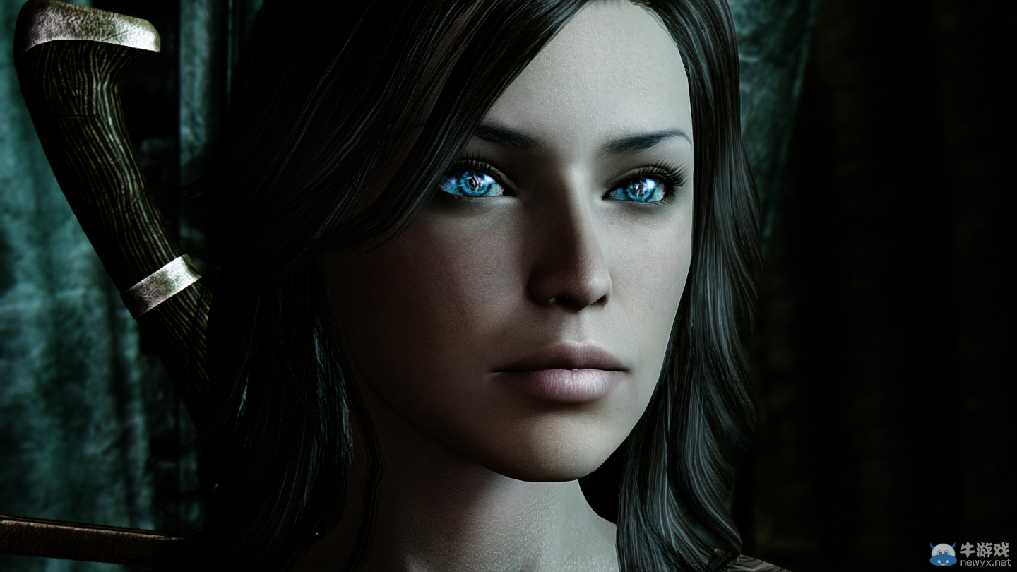 《上古卷軸5：天際》最強女體MOD新圖：白凈美艷妖狐轉世