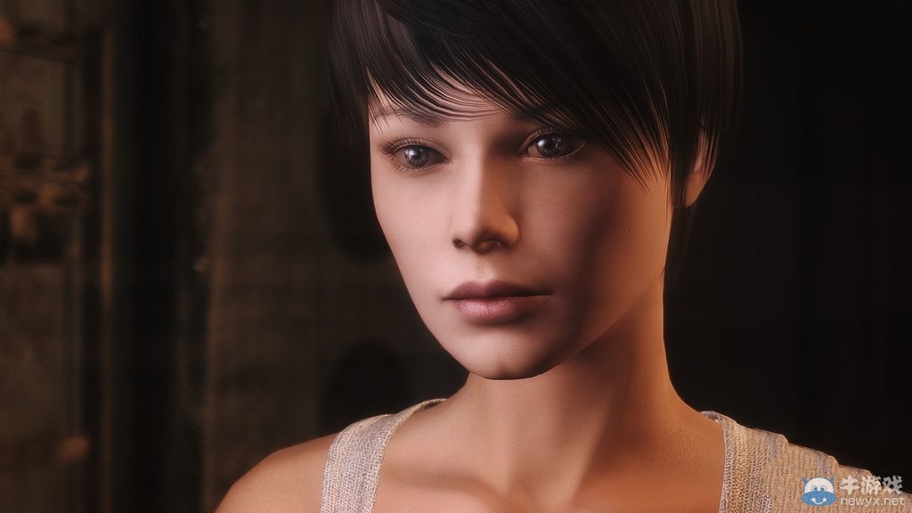 《上古卷軸5：天際》女體MOD新圖：妝容精致動人！