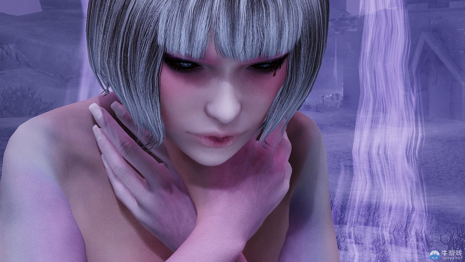 《上古卷軸5：天際》最強女體MOD新圖：白凈美艷妖狐轉世