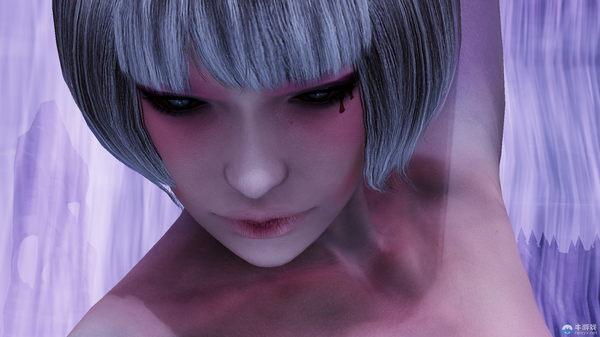 《上古卷軸5：天際》最強女體MOD新圖：白凈美艷妖狐轉世