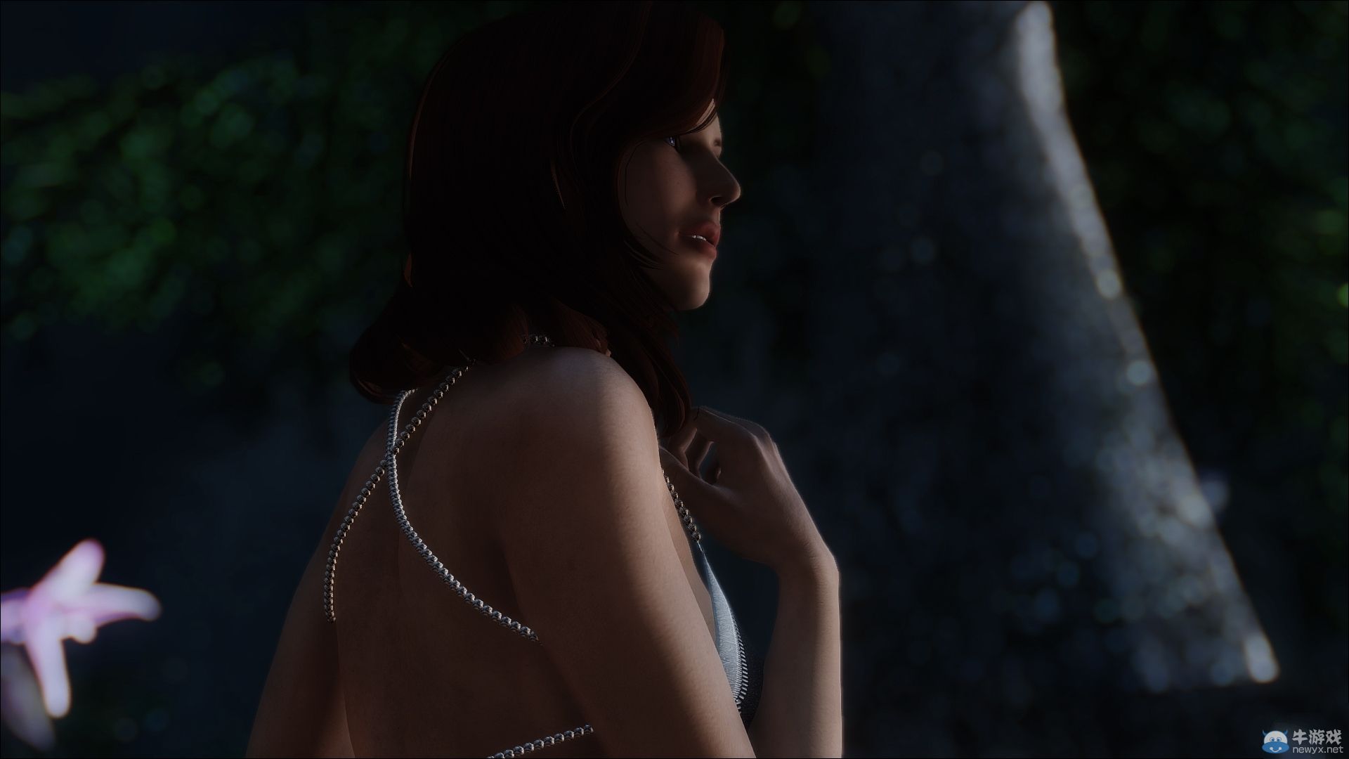 《上古卷軸5：天際》女體MOD新圖：妝容精致動人！