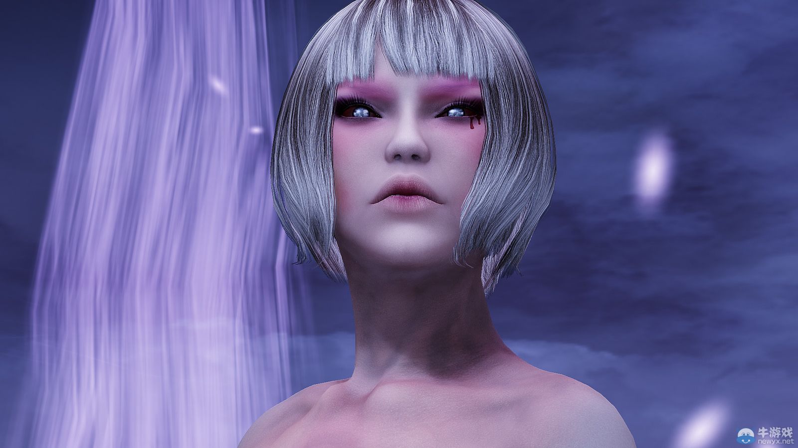 《上古卷軸5：天際》最強女體MOD新圖：白凈美艷妖狐轉世