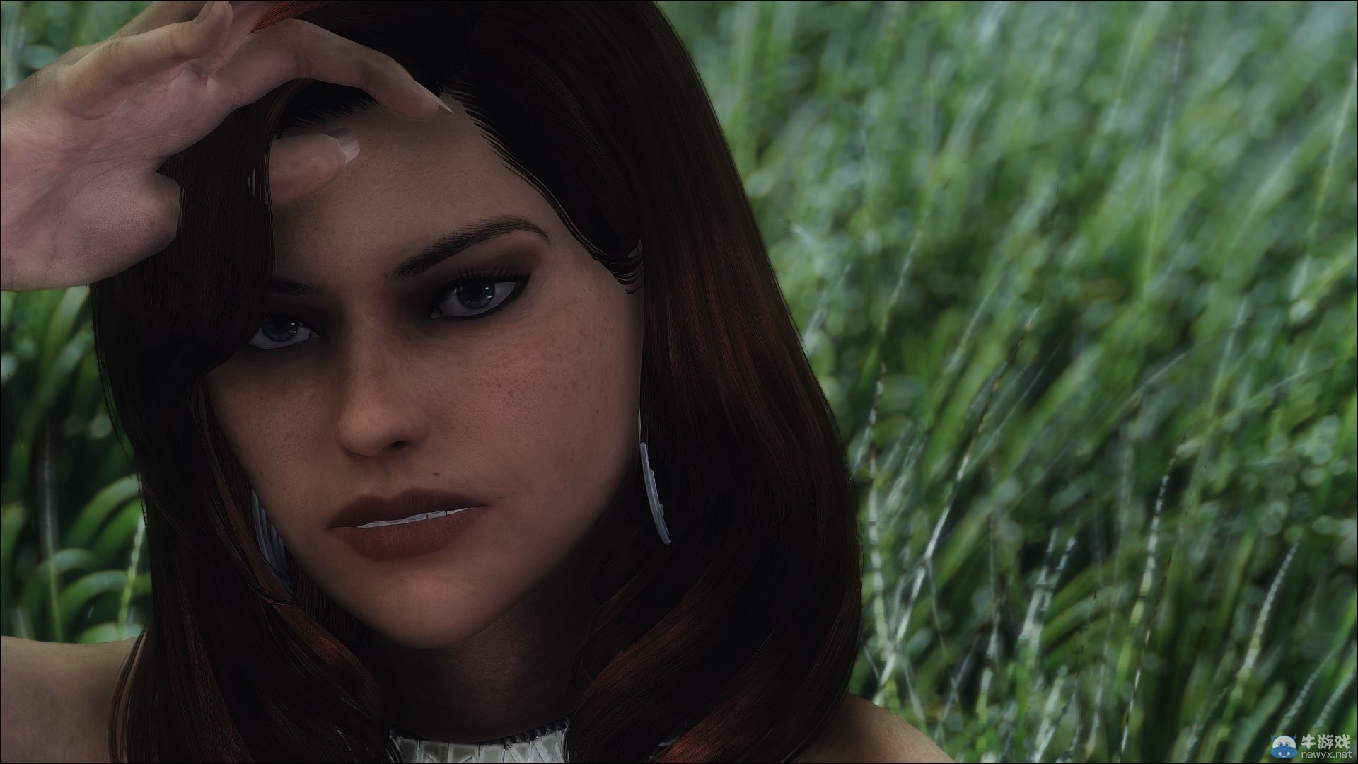 《上古卷軸5：天際》最強女體MOD新圖：白凈美艷妖狐轉世