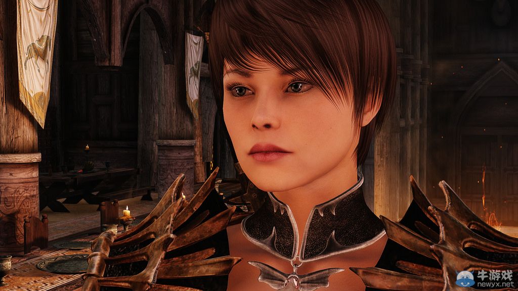 《上古卷軸5：天際》最強女體MOD新圖：白凈美艷妖狐轉世