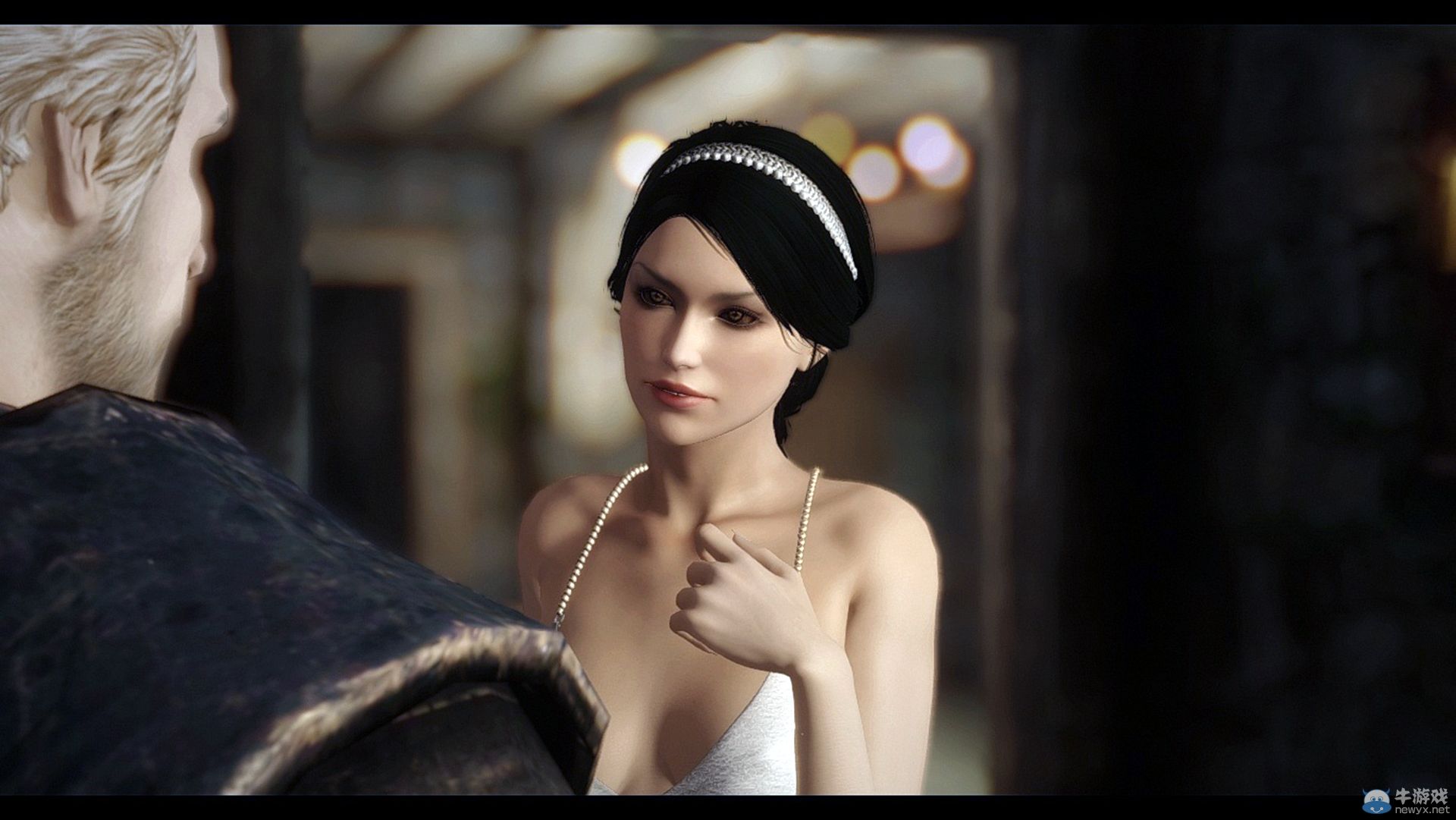 《上古卷軸5：天際》最強女體MOD新圖：白凈美艷妖狐轉世