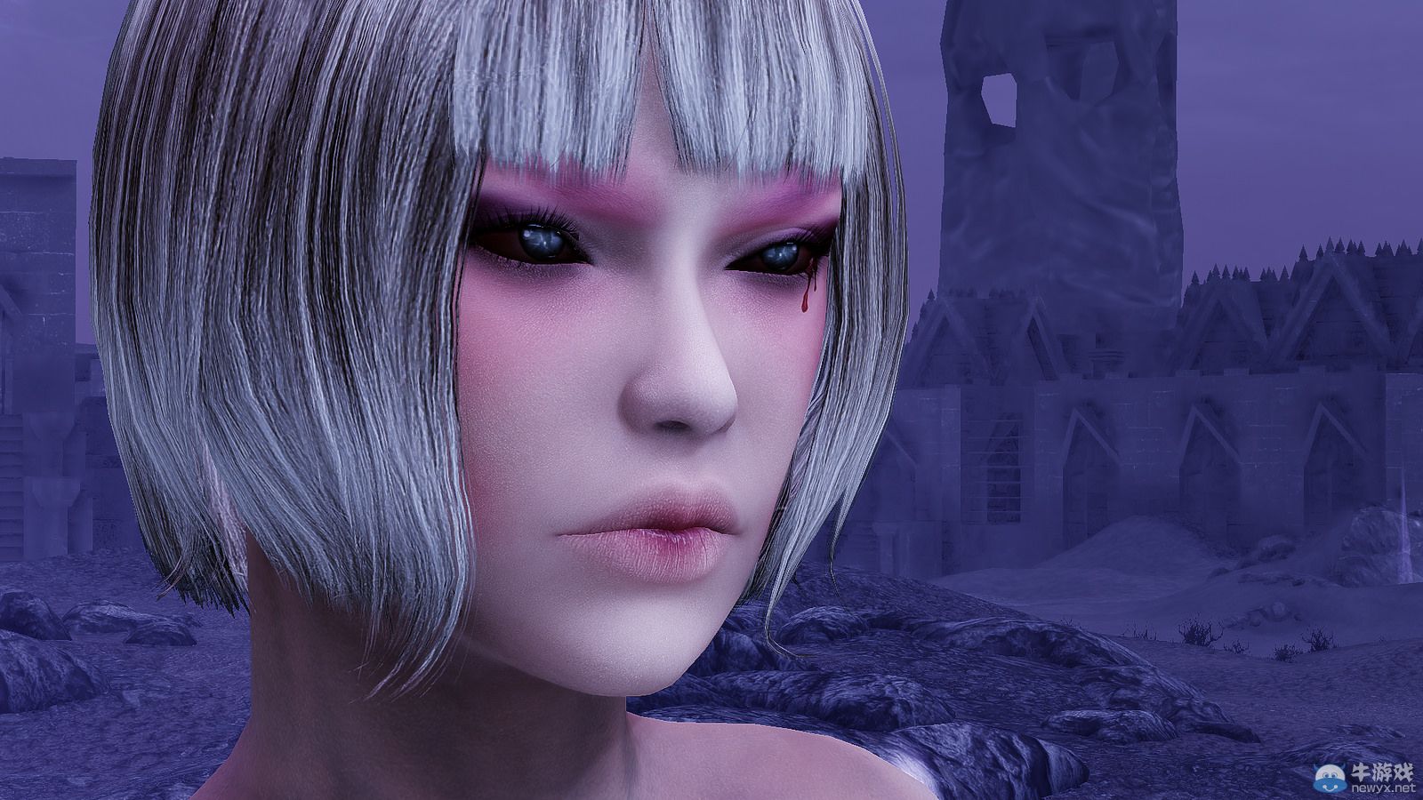 《上古卷軸5：天際》最強女體MOD新圖：白凈美艷妖狐轉世