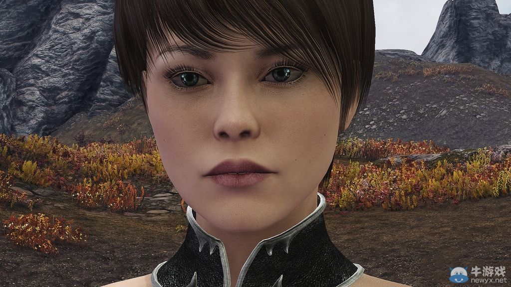 《上古卷軸5：天際》女體MOD新圖：妝容精致動人！