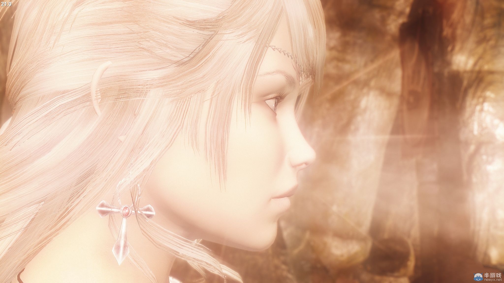 《上古卷軸5：天際》女體MOD新圖：妝容精致動人！