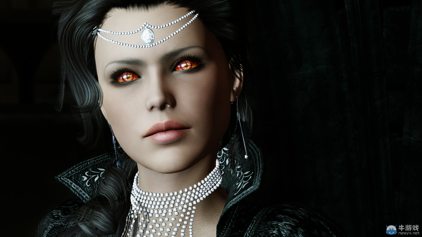 《上古卷軸5：天際》最強女體MOD新圖：白凈美艷妖狐轉世