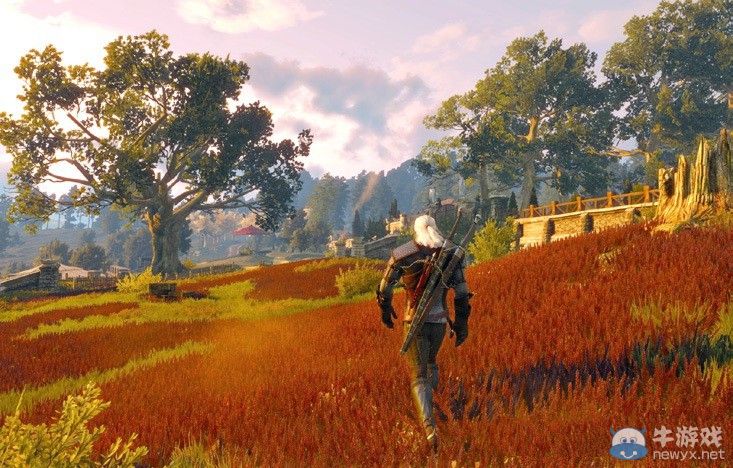 《巫師3：狂獵》最新截圖：套馬白狼威武探險
