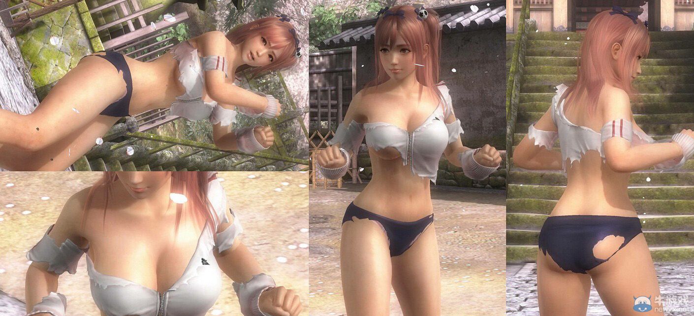 《死或生5：最后一戰》“閃亂神樂”碎衣大恥度：系列最強紳士畫面