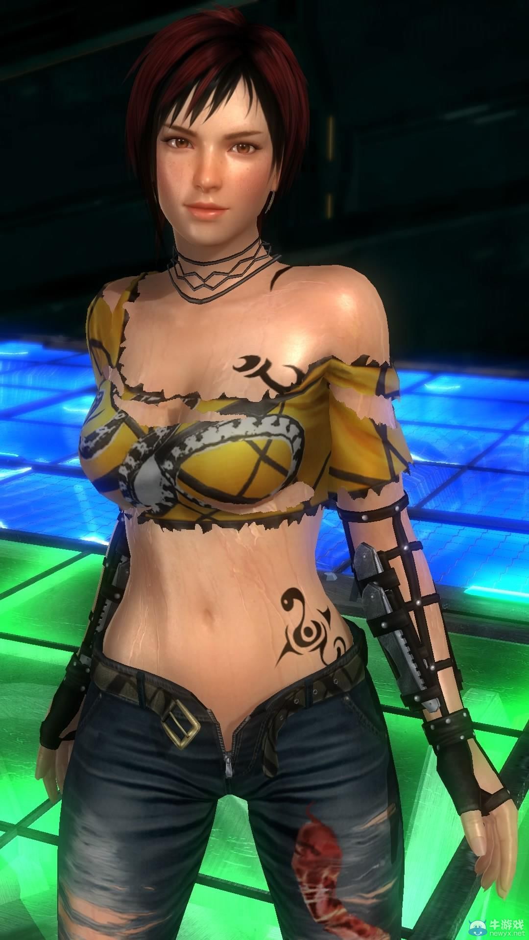 《死或生5：最后一戰(zhàn)》爆衣效果展示：打架必有撕衣