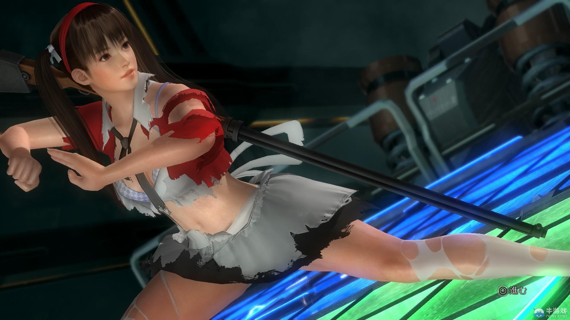 《死或生5：最后一戰(zhàn)》爆衣效果展示：打架必有撕衣