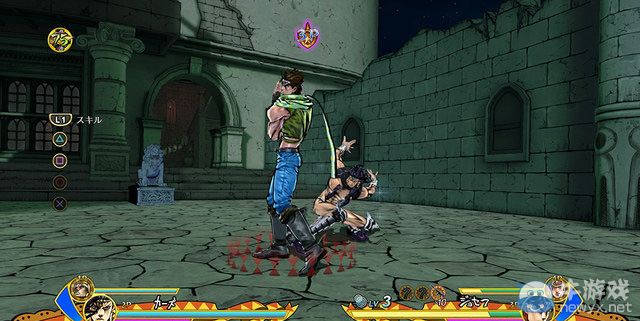 《喬喬奇妙冒險：天堂之眼》柱之男截圖介紹