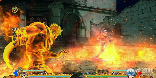 《喬喬奇妙冒險：天堂之眼》柱之男截圖介紹