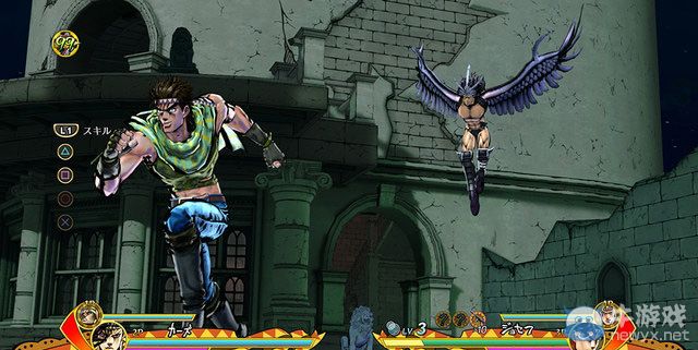 《喬喬奇妙冒險：天堂之眼》柱之男截圖介紹