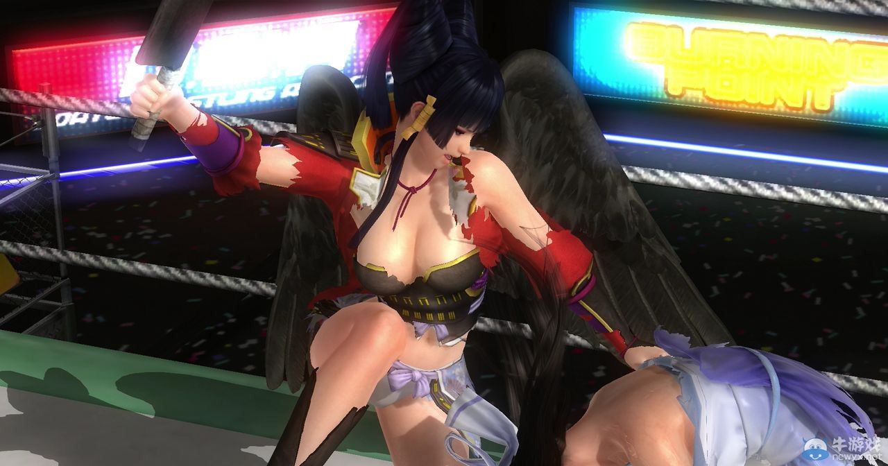 《死或生5：最后一戰》閃亂爆衣酥胸破天際：油膩香汗喪心病狂