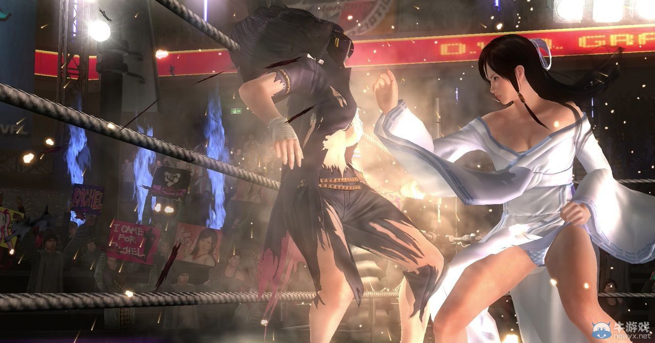 《死或生5：最后一戰》閃亂爆衣酥胸破天際：油膩香汗喪心病狂