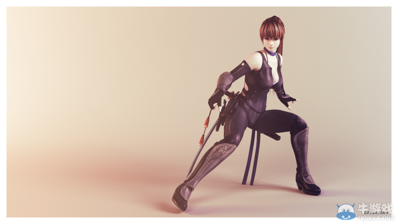 《死或生5》萌妹子同人美圖：家妻風范賢惠善戰