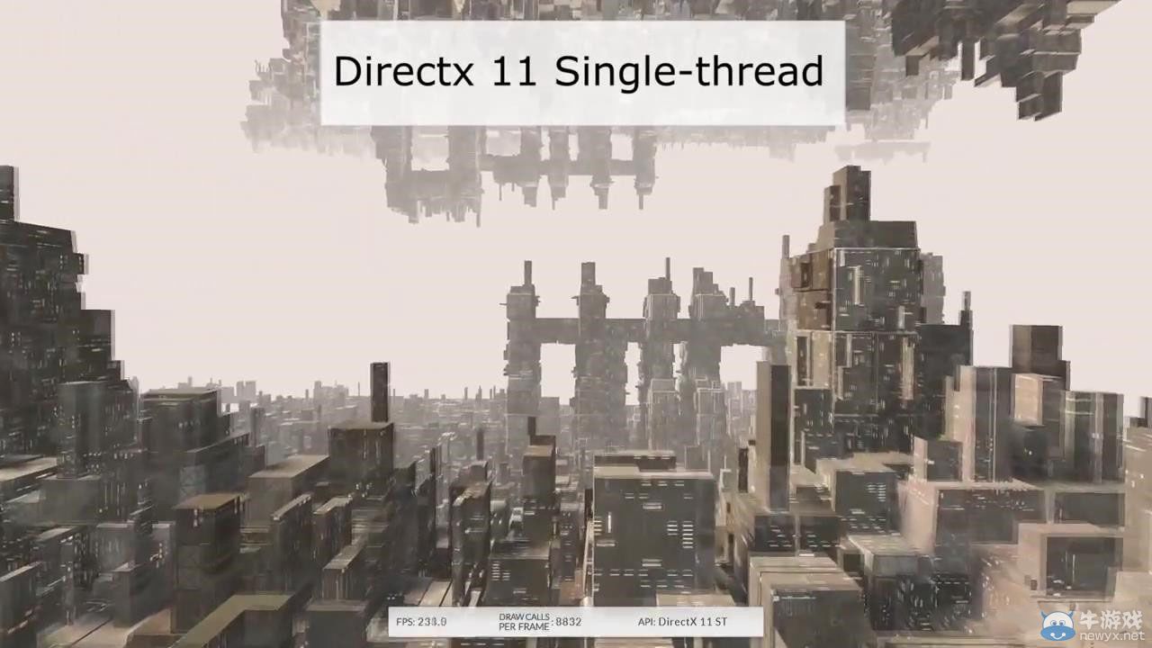 DX11與DX12效能對(duì)比演示 DX11被玩壞了