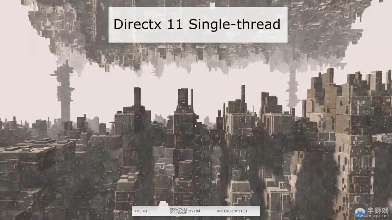 DX11與DX12效能對(duì)比演示 DX11被玩壞了