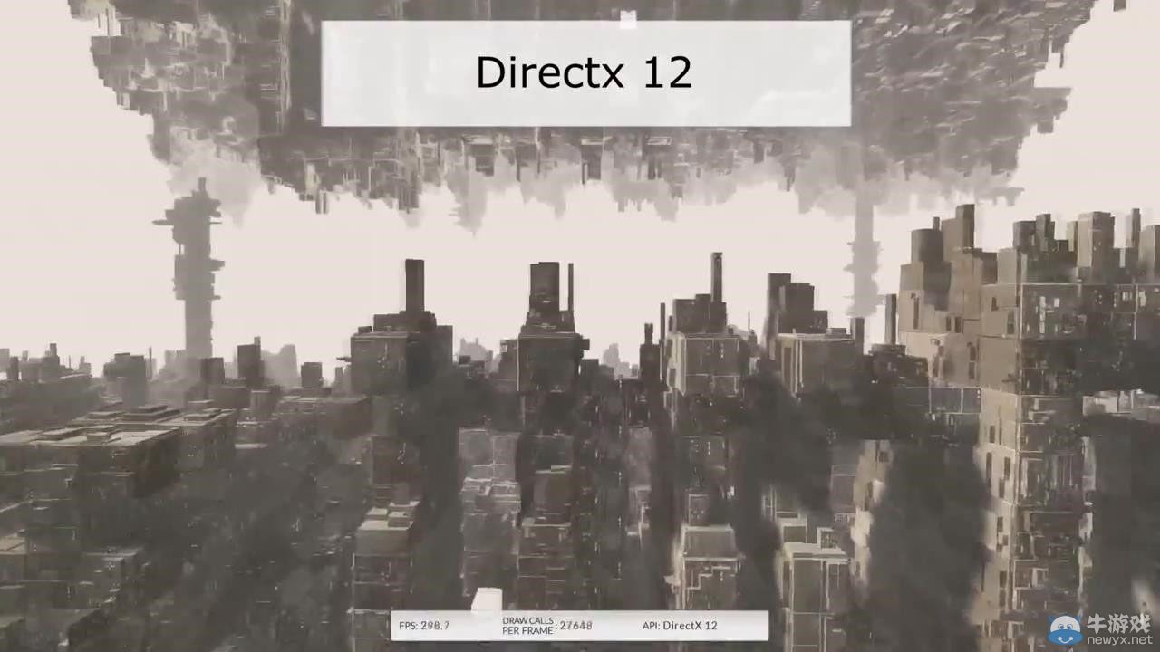 DX11與DX12效能對(duì)比演示 DX11被玩壞了