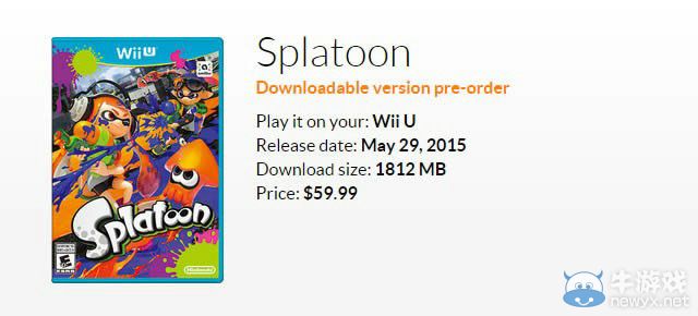 只需1800MB空間：《噴射美少女》5月登陸WiiU