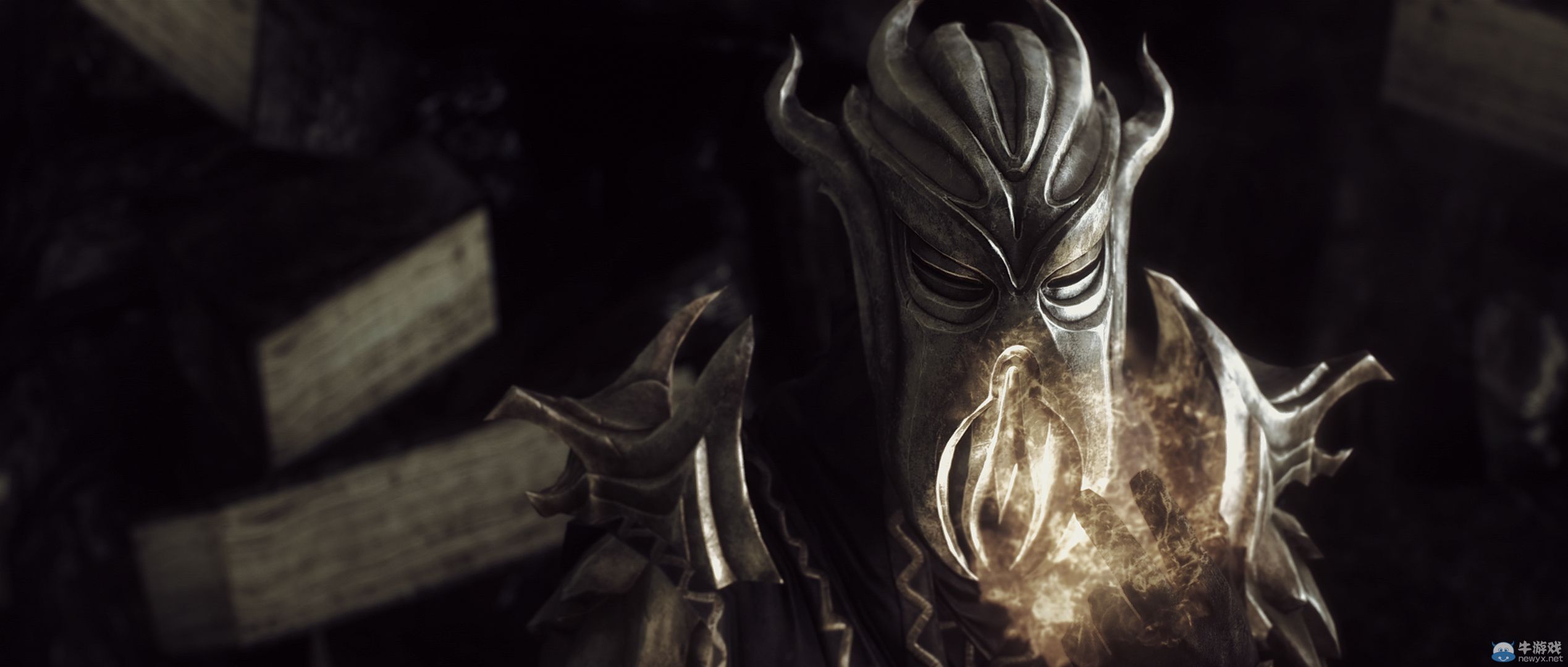 《上古卷軸5：天際》最新藝術截圖：柔美稚嫩絕色佳人