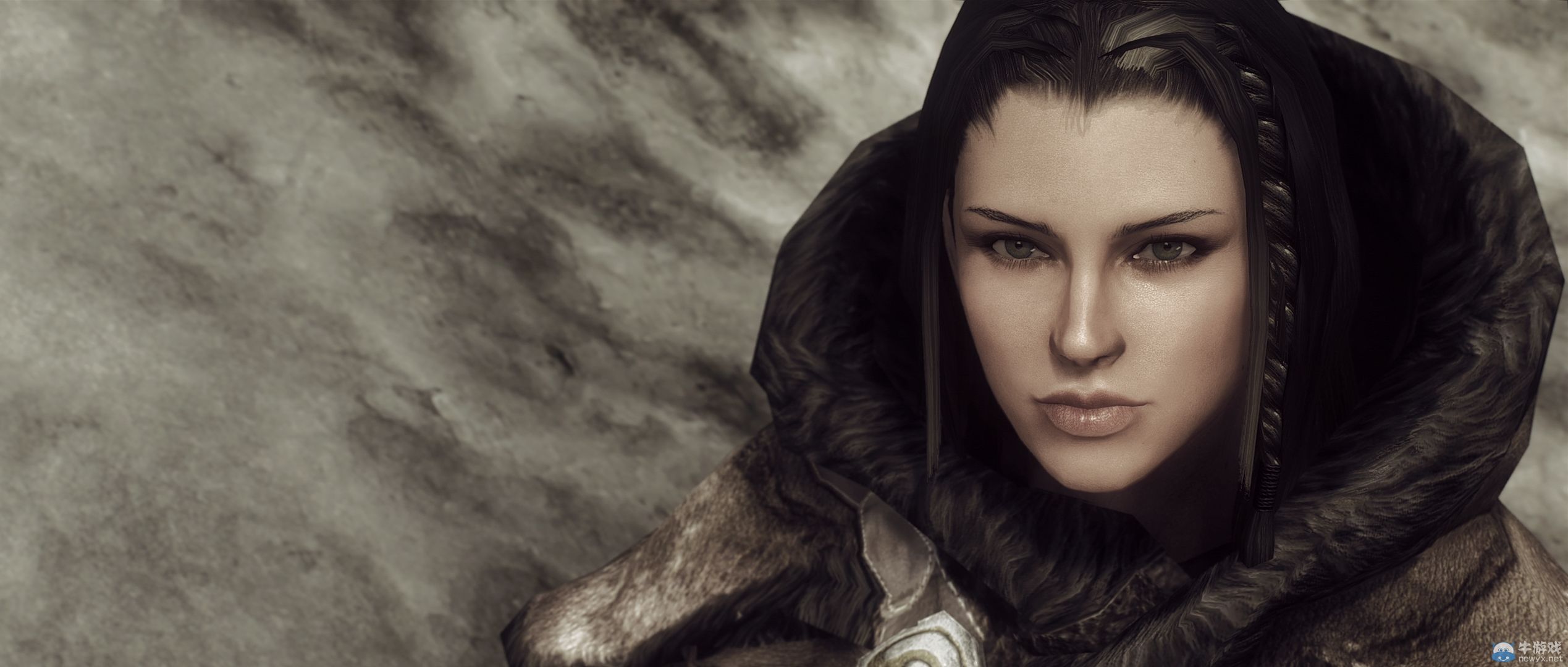 《上古卷軸5：天際》最新藝術截圖：柔美稚嫩絕色佳人