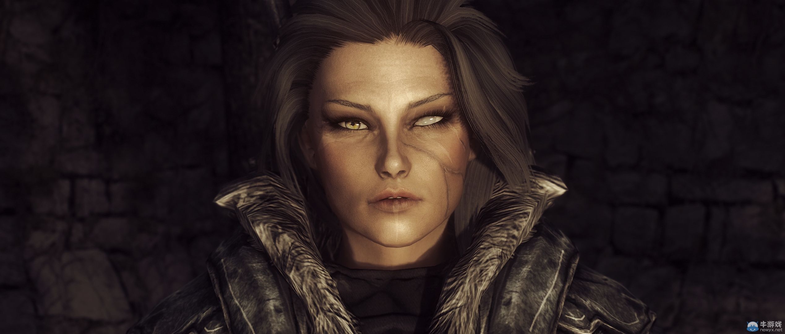 《上古卷軸5：天際》最新藝術截圖：柔美稚嫩絕色佳人