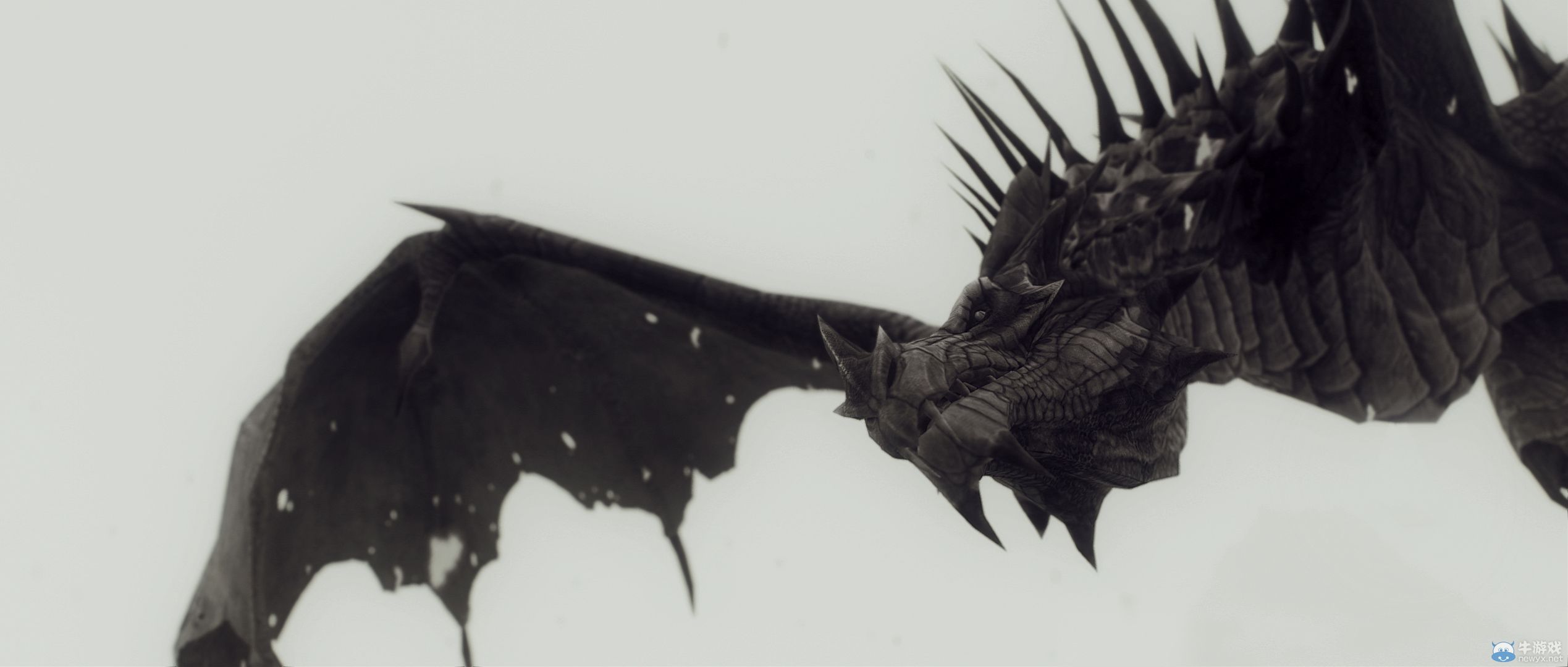 《上古卷軸5：天際》最新藝術截圖：柔美稚嫩絕色佳人