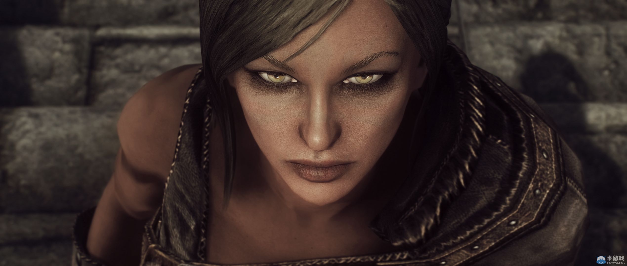 《上古卷軸5：天際》最新藝術截圖：柔美稚嫩絕色佳人