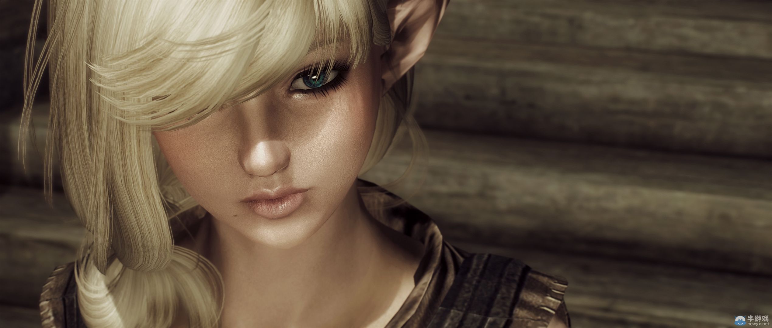 《上古卷軸5：天際》最新藝術截圖：柔美稚嫩絕色佳人