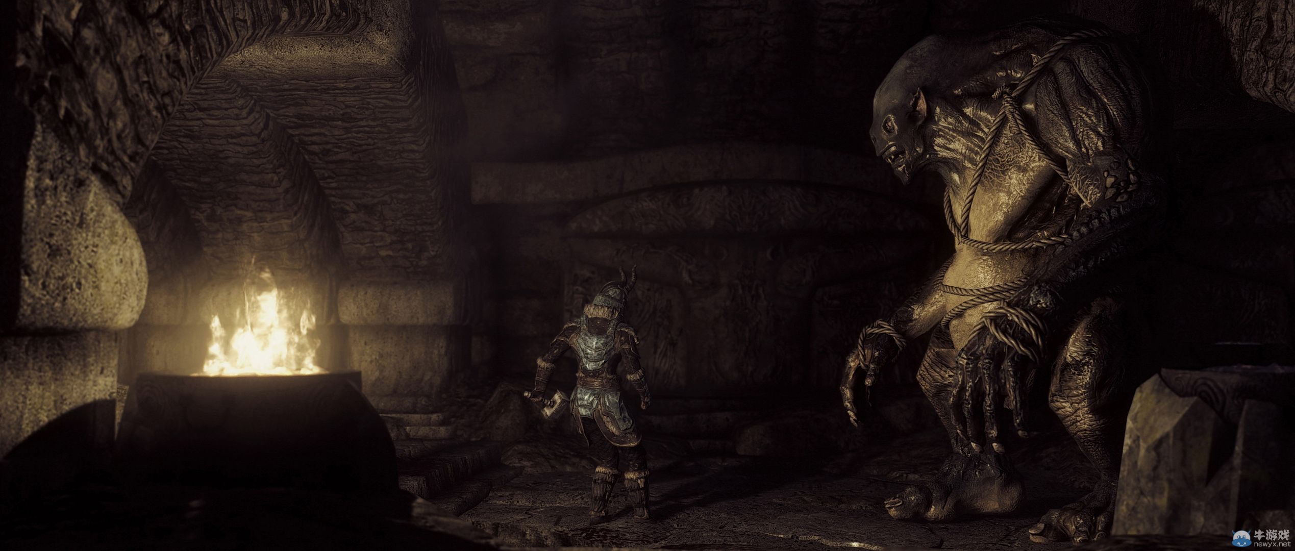 《上古卷軸5：天際》最新藝術截圖：柔美稚嫩絕色佳人