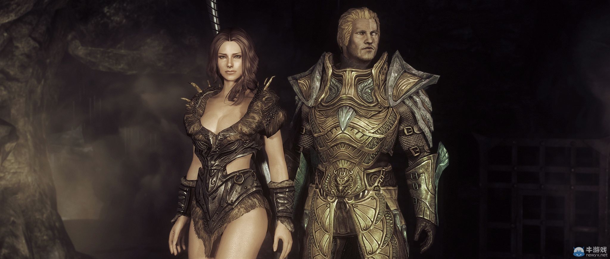 《上古卷軸5：天際》最新藝術截圖：柔美稚嫩絕色佳人