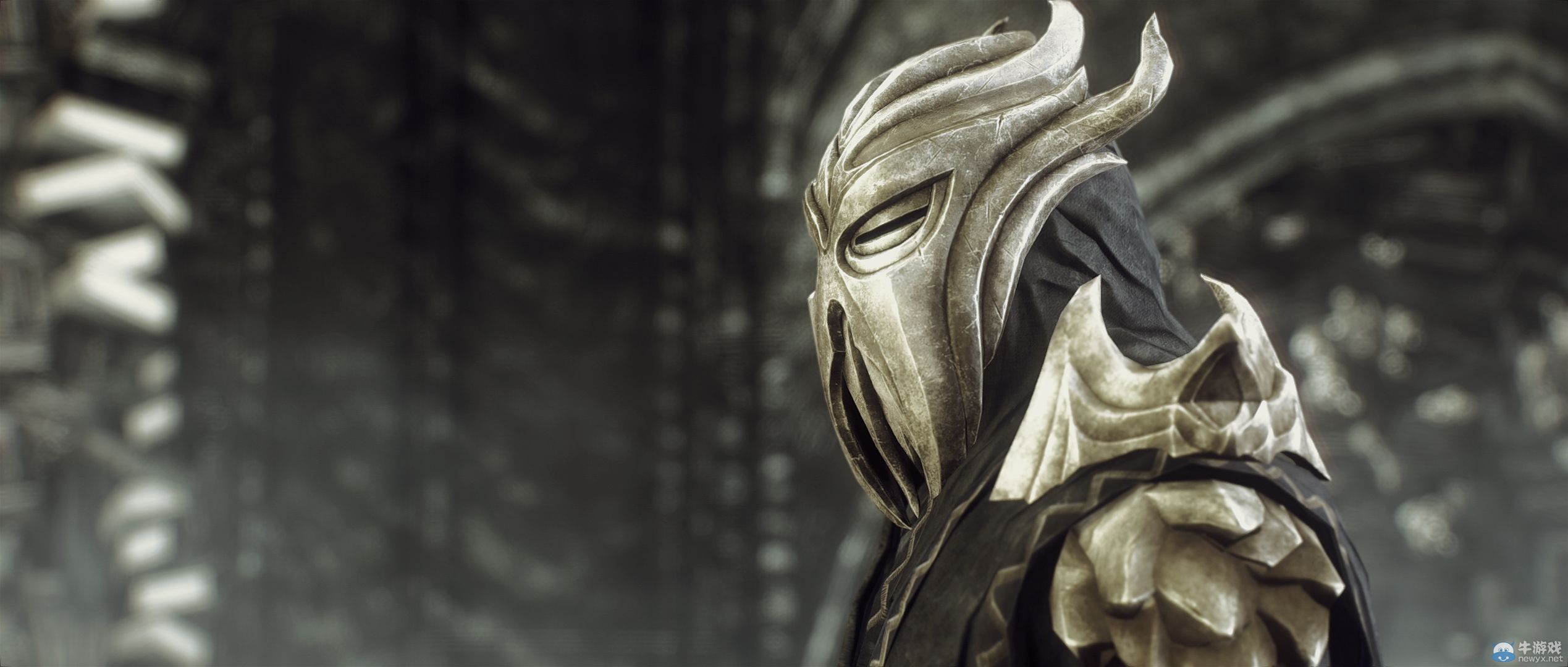 《上古卷軸5：天際》最新藝術截圖：柔美稚嫩絕色佳人