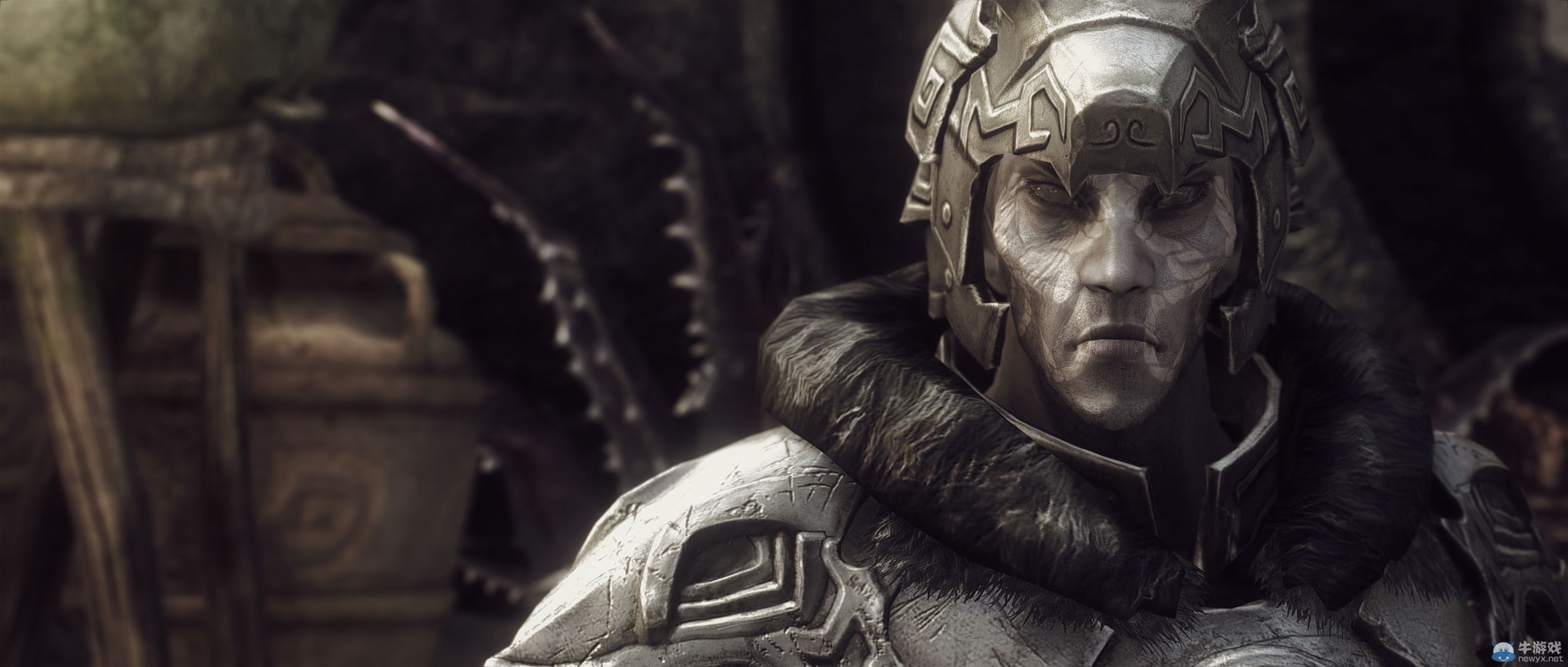 《上古卷軸5：天際》最新藝術截圖：柔美稚嫩絕色佳人