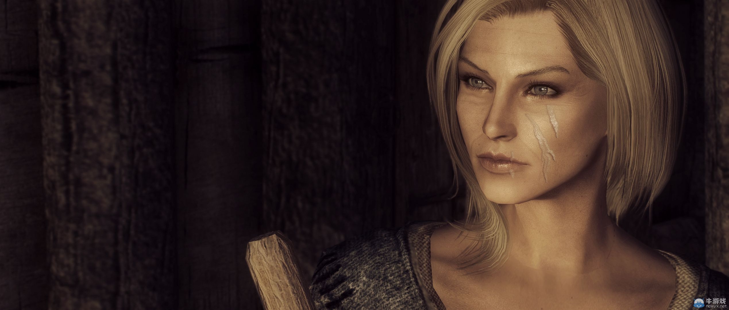 《上古卷軸5：天際》最新藝術截圖：柔美稚嫩絕色佳人