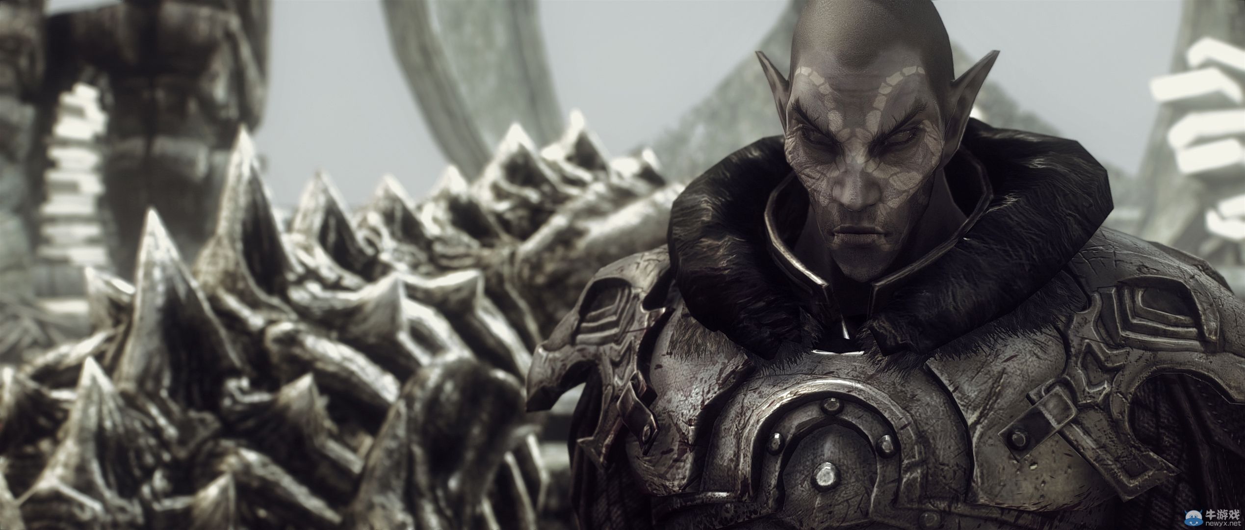 《上古卷軸5：天際》最新藝術截圖：柔美稚嫩絕色佳人